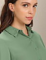 U.S. Polo Assn. Women Long Sleeve Solid Top