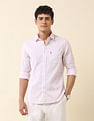 U.S. Polo Assn. Windowpane Checked Tailored Fit Shirt