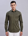 Tommy Hilfiger Printed Slim Fit Plain Woven Shirt