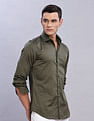 Tommy Hilfiger Printed Slim Fit Plain Woven Shirt