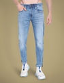 Flying Machine Slim Tapered Fit Stone Wash Authentic Signature Jeans