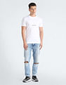 Calvin Klein Transitional Cotton Solid T-Shirt
