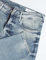 Flying Machine Slash Slim Tapered Fit Italian Jeans