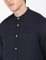 Tommy Hilfiger Solid Regular-Fit Linen Shirt