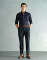 Arrow Newyork Slim Fit Smart Satin Shirt