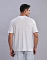 Tommy Hilfiger Mens White Printed T-Shirt