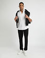 Calvin Klein Jeans Mid Rise Tapered Fit Trousers