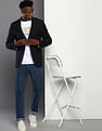 Tommy Hilfiger Solid Dobby Blazer
