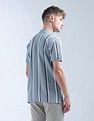 Flying Machine Vertical Striped Digitopia Polo Shirt