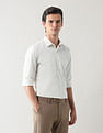 Arrow Grid Tattersall Checked Regular Fit Shirt