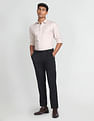 Arrow Auto Press Patterned Dobby Formal Shirt