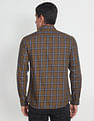 Arrow Sports Manhattan Slim Fit Tartan Casual Shirt