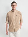 Arrow Sport Vertical Stripe Cotton Shirt