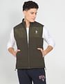 U.S. Polo Assn. Denim Co. High Neck Sleeveless Reversible Jacket