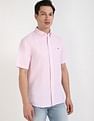 Tommy Hilfiger Striped Regular-Fit Cotton Shirt