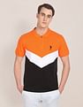 U.S. Polo Assn. Colour Block Cotton Polo Shirt