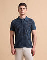 U.S. Polo Assn. Denim Co. Tropical Printed Pure Cotton Polo Shirt