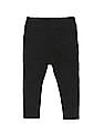 U.S. Polo Assn. Kids Elasticized Waist Solid Jeans
