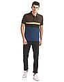 U.S. Polo Assn. Striped Pique Polo Shirt