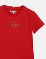 Tommy Hilfiger Kids Girls Logo Regular-Fit Cotton T-Shirt