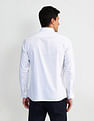 Arrow Geometric Printed Manhattan Slim Fit Shirt