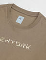 Arrow Newyork Crew Neck Typographic Sweatshirt