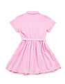 U.S. Polo Assn. Kids Girls Satin Shirt Dress