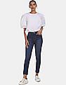 Flying Machine Women Indigo High Rise Veronica Skinny Fit Jeans