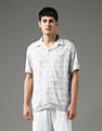 Arrow Newyork Slim Fit Floral Printed Night Is Young Shirt