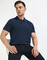 Tommy Hilfiger Solid Slim-Fit Cotton Polo Shirt