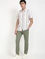 Tommy Hilfiger Kids Crisp White Vertical-Striped Shirt