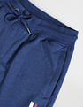 U.S. Polo Assn. Denim Co. Brand Print Heathered Track Pants