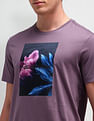 Arrow Newyork Graphic Printed Cotton T-Shirt
