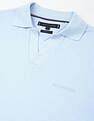 Tommy Hilfiger Solid Regular-Fit Cotton Polo Shirt