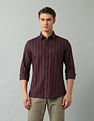 Arrow Sport Slim Fit Striped Shirt