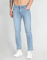 Flying Machine Michael Slim Tapered Stone Wash Jeans