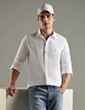 Tommy Hilfiger Solid Slim Fit Cotton Shirt
