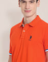 U.S. Polo Assn. Slim Fit Logo Polo Shirt