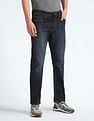 Flying Machine Dark Wash F-Jango Straight Fit Jeans