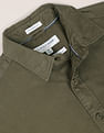 U.S. Polo Assn. Solid Cotton Twill Shirt