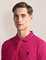 U.S. Polo Assn. Solid Slim Fit Polo Shirt