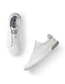 Flying Machine Men Round Toe Quilted Bruins Sneakers