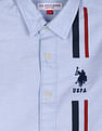U.S. Polo Assn. Kids Boys Classic Stripe Oxford Shirt