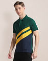 U.S. Polo Assn. Diagonal Stripe Cotton Polo Shirt