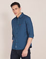 U.S. Polo Assn. Button Down Collar Cotton Check Casual Shirt