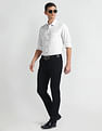 Arrow Newyork Self Design Cotton Shirt