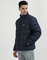 Tommy Hilfiger Kids Regular Fit Solid Padded Jacket