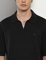 Calvin Klein Relaxed Tonal Blocking Polo Shirt