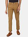 U.S. Polo Assn. Austin Slim Fit Solid Trousers