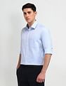 Arrow Italian Elegance Textured Slim Fit Shirt
